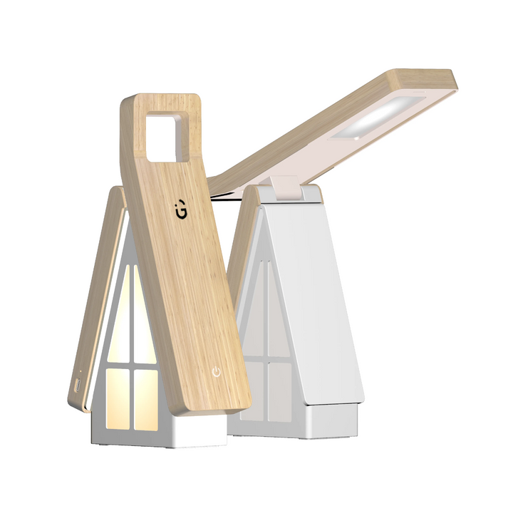 iGear FlexGlow 2-in-1 foldable LED desk lamp