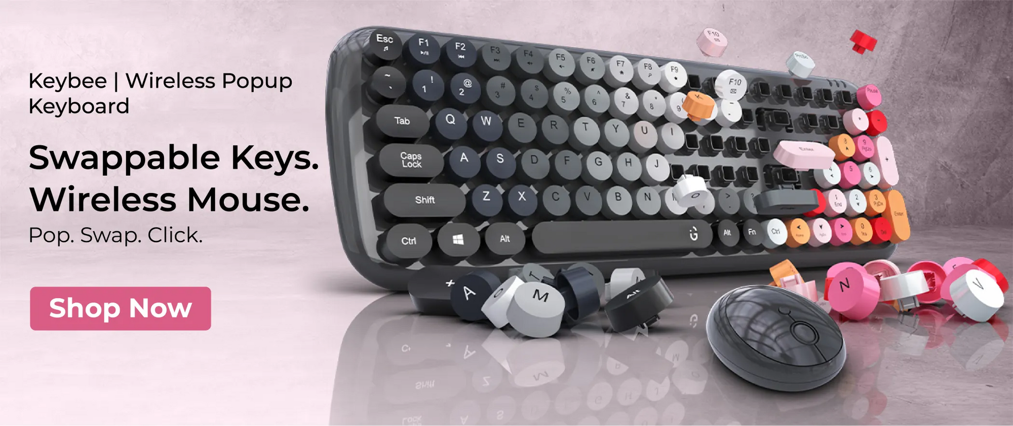 iGear Keybee retro typewriter wireless keyboard